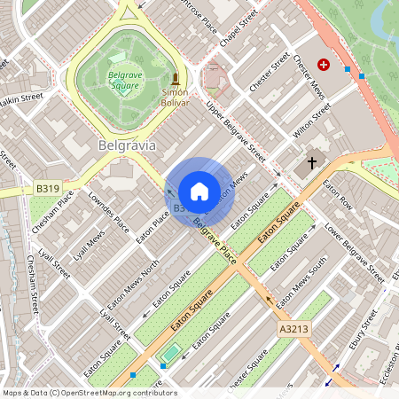 Eaton Place, Belgravia, SW1X