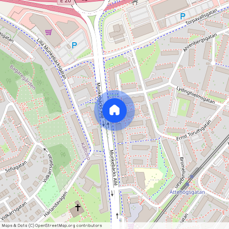 Kålltorp, Göteborg, Västra Götaland, Munkebäcks Allé 18