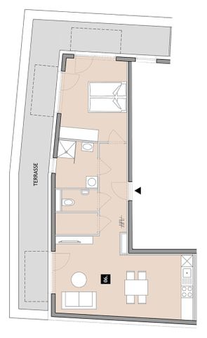 Echtes Penthouse mit umlaufender Dachterrasse - Foto 5