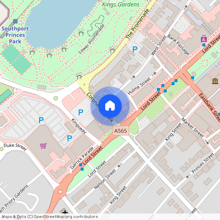 To Let - Coronation Walk, Southport Town Centre - 2 Bedroom Furnished Apartment