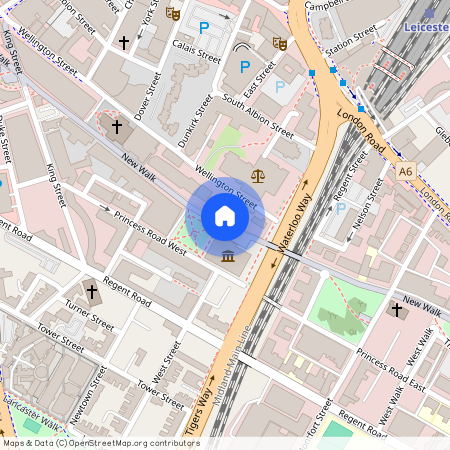 Court View, New Walk, Leicester, LE1