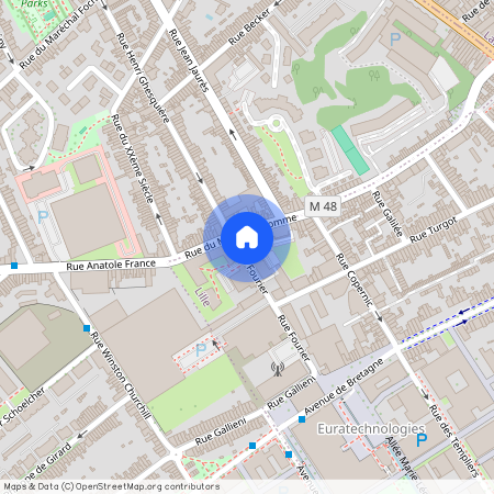 122 Rue du Marais de Lomme, 59000 Lille