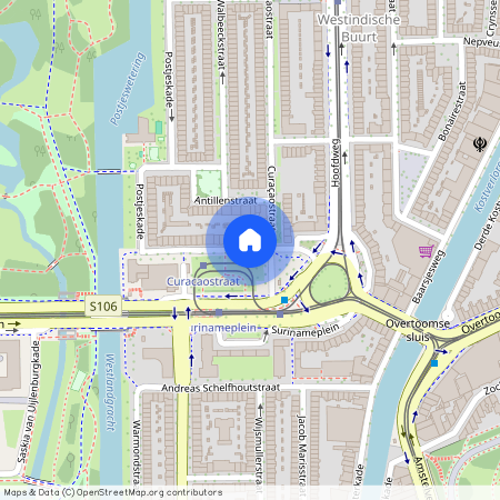 Westindische Buurt, 1058 GT, Surinameplein, Amsterdam