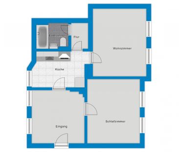 Charmante 2,5-Raumwohnung am Steintor! - Photo 6
