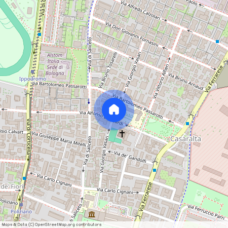 Via Giorgio Vasari, Bologna, Emilia-Romagna 40128