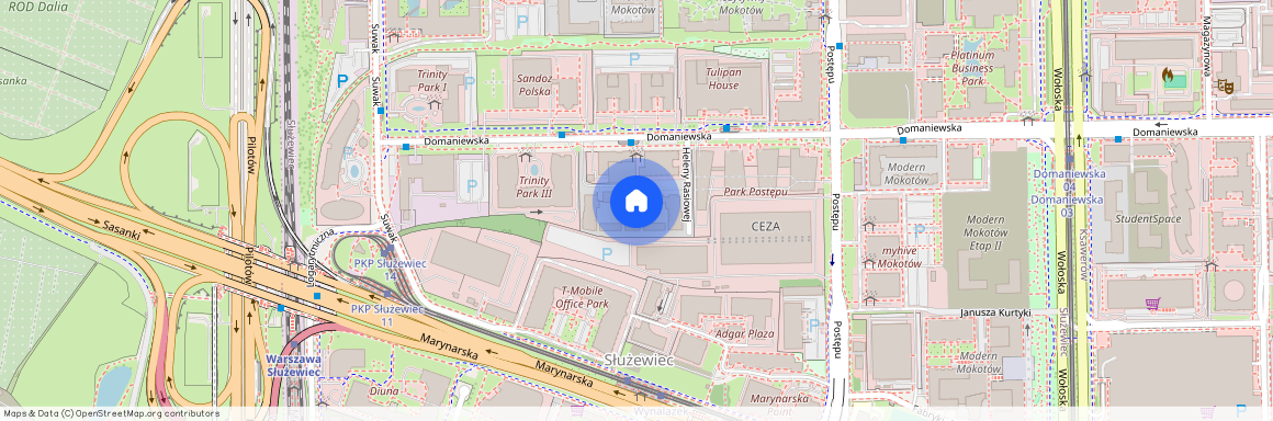 Domaniewska, Służewiec, Mokotów, Warszawa, mazowieckie