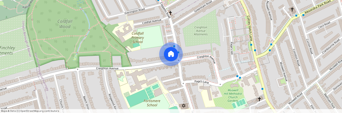 The Old Vicarage, 50b Creighton Avenue, London, N10 1NT, United Kingdom
