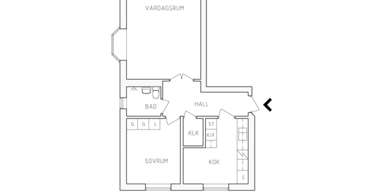 Fredriksdalsvägen 8 A, våning 2 - Foto 3