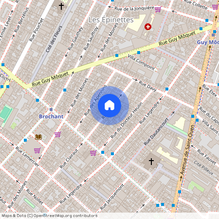 Rue Lacroix, Francja, Paris