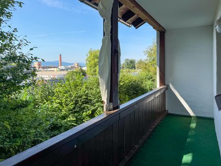 Frisch renovierte 2-Zimmer-Wohnung in Kolbermoor mit tollem Ausblick! - Foto 4