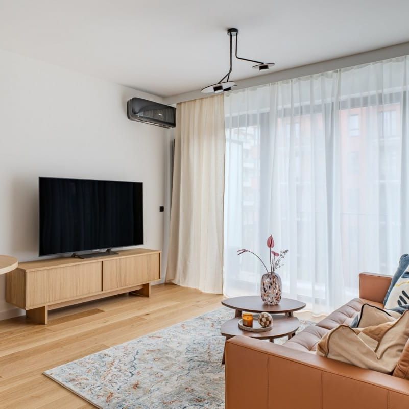 Pierwszy najemca | 3 pokoje | garaż | metro Szwedz 65.4 m² - Фото 1