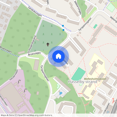 Fyrspannsgatan 105, Hässelby Strand