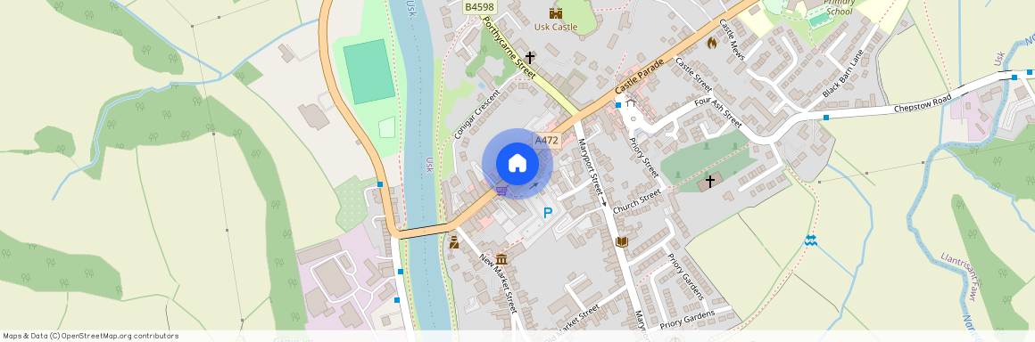 Bridge Street, Usk, NP15