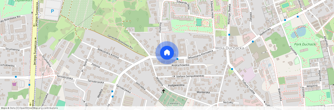 ul. Sebastiana Klonowica, Wola Duchacka, Podgórze Duchackie, Kraków, małopolskie