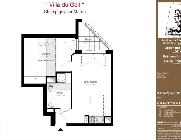 Appartement à louer 2 pièces 39.97m² - Photo 1