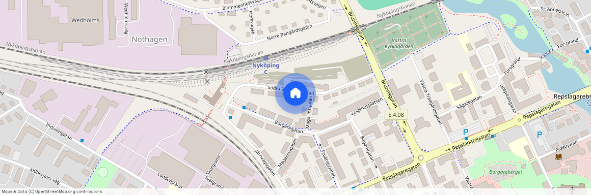 Nyköping, Södra Bangårdsgatan, 14, 63355