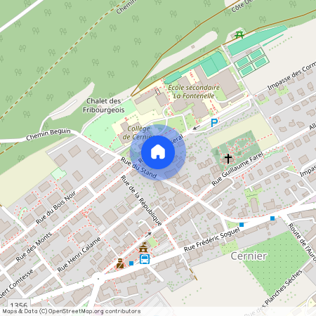 Rue de Chasseral 4, 2053 Cernier, Suisse