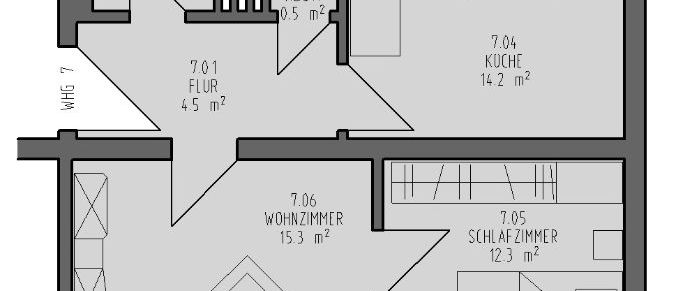 2-Zimmer-Wohnung in Düsseldorf Rath - Photo 1