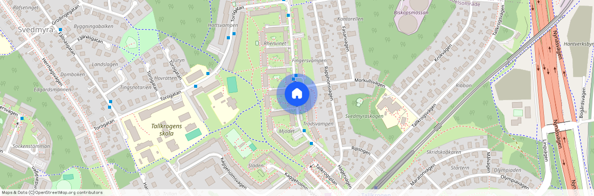 Hägervägen, Enskede