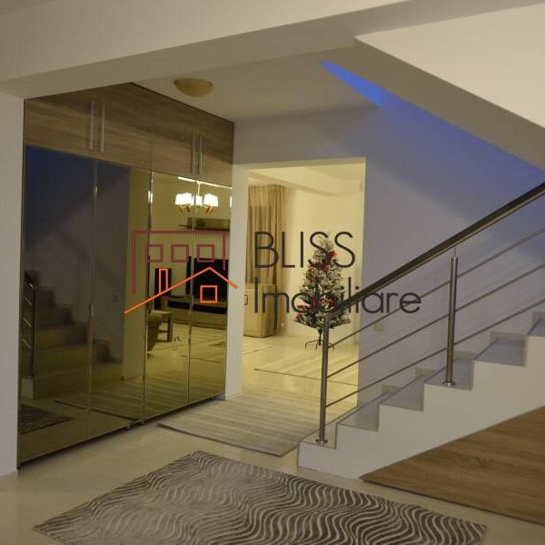 For rent Luxury 3-Bedroom Duplex Villa, 200sqm and 4 parking spaces Centura Nord, Bucharest - Photo 1