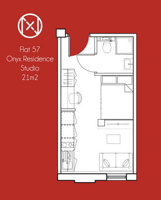 Studio to rent - Photo 1