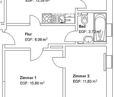 Charmante 2 ZKB in der Nordstadt! - Foto 3