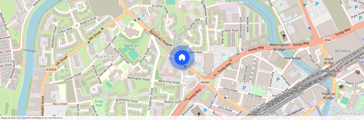 Blackfriars Road, Salford, Greater Manchester, M3