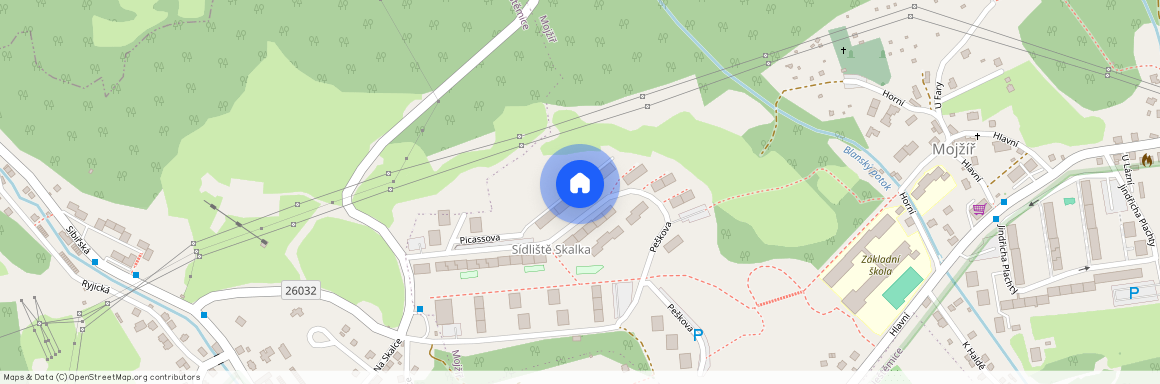 Picassova 551, Ústí nad Labem