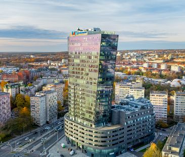 Stylowa kawalerka z balkonem w Hanza Tower! - Фото 3