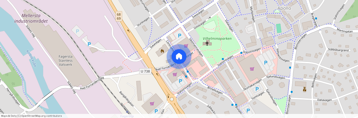 Centrumvägen, Fagersta