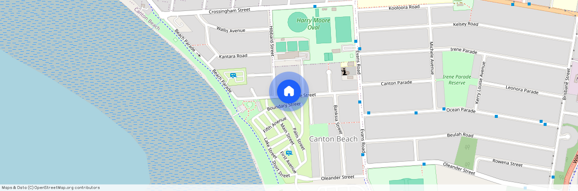 Canton Beach, Central Coast