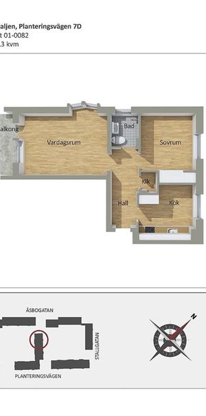 Planteringsvägen 7 D - Foto 1