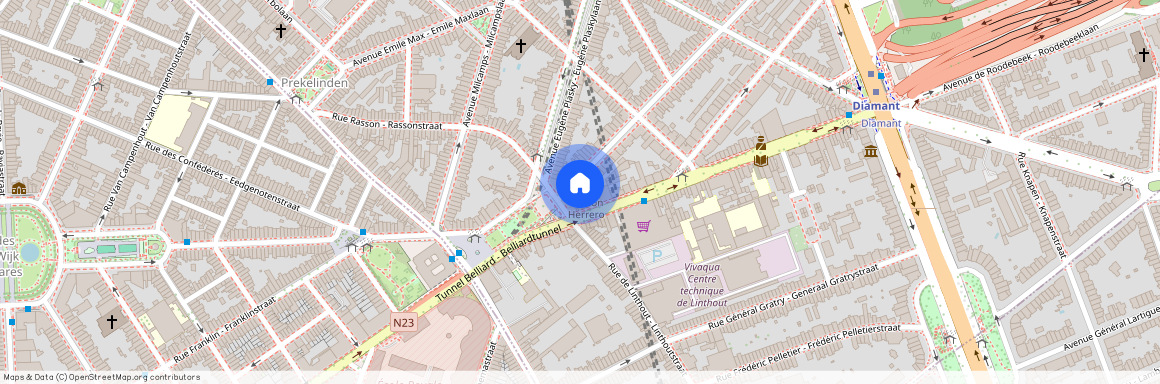 Avenue de l'Opale, 115, 7, 1030, Schaerbeek