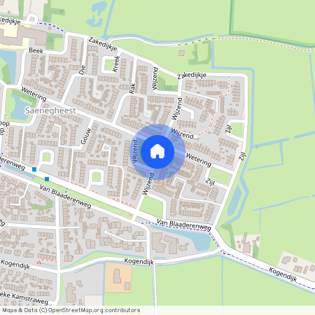 Saenegheest, 1862 HJ, Wijzend, Bergen (Nh)