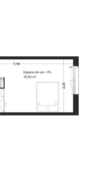 Location Appartement 1 pièce 22m² FRANQUEVILLE ST PIERRE 76520 - Photo 2