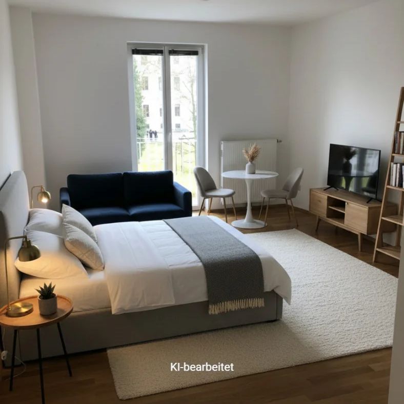 Wohnen am alten Stadtpark in Ried - gemütliche Singlewohnung mit möblierter Küche - Photo 1