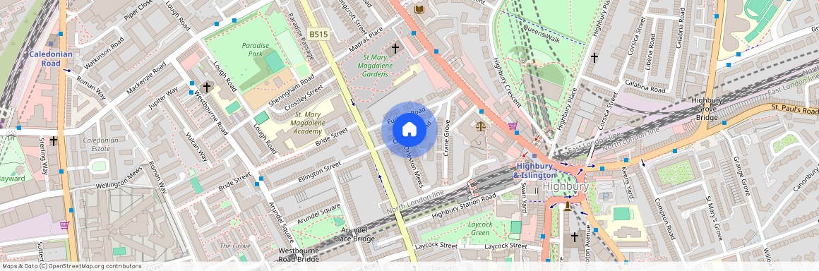 Orleston Road, Islington, London