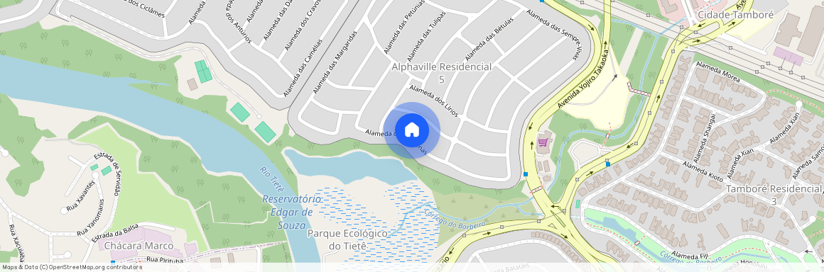 Alameda das Dracenas, 417 - Alphaville 5 - Alphaville, Santana de Parnaíba, São Paulo, 06539-240