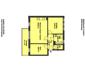 Erstbezug durch Aufstockung! - Gut geschnittene 3-Zimmer-Wohnung mi... - Photo 2