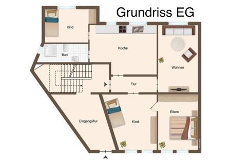 4,5-Zimmer EG-Wohnung zur Miete in GE-Horst - Photo 2