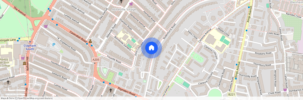 Rodenhurst Road, Abbeville Village, SW4