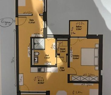 Nachmieter zum 01.07.26 3 ZKDB Neubau 83qm TopLage Gründerviertel - Foto 6