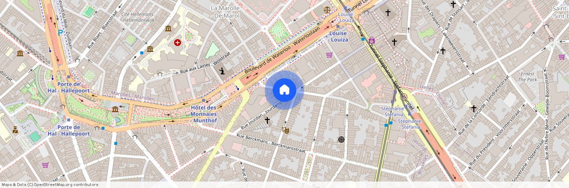 Rue Jourdan 71 1D, 1060 Saint-Gilles