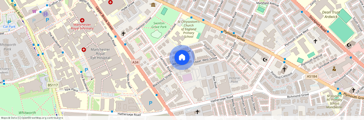 West Grove, Manchester, M13 0AY