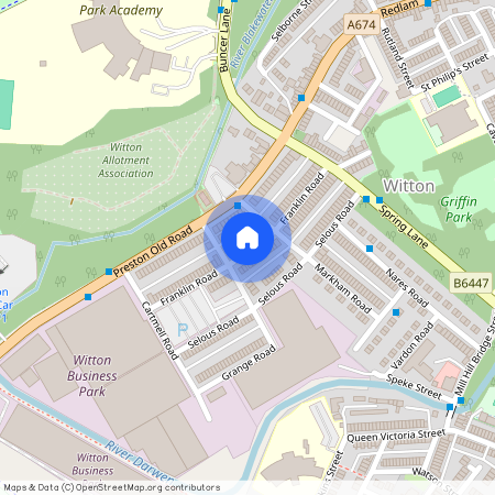 Franklin Road, Blackburn. Lancs. BB2 2TD