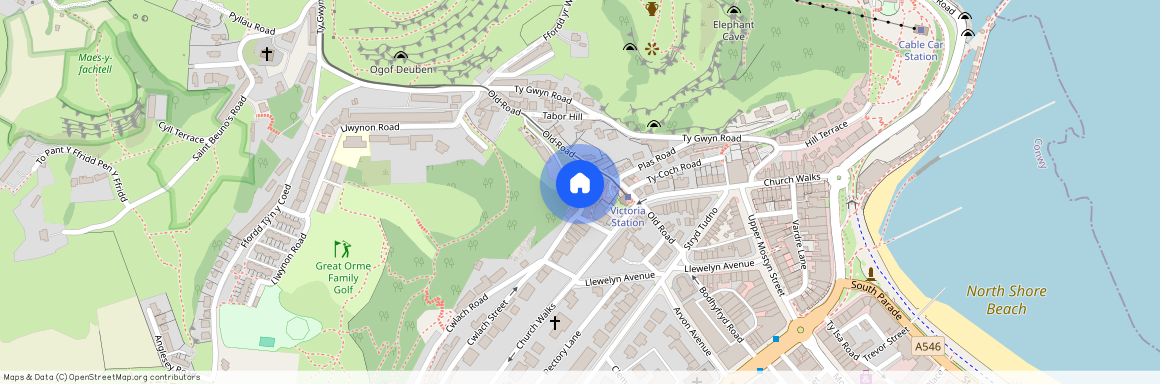 Llwynon Gardens, Llandudno, LL30