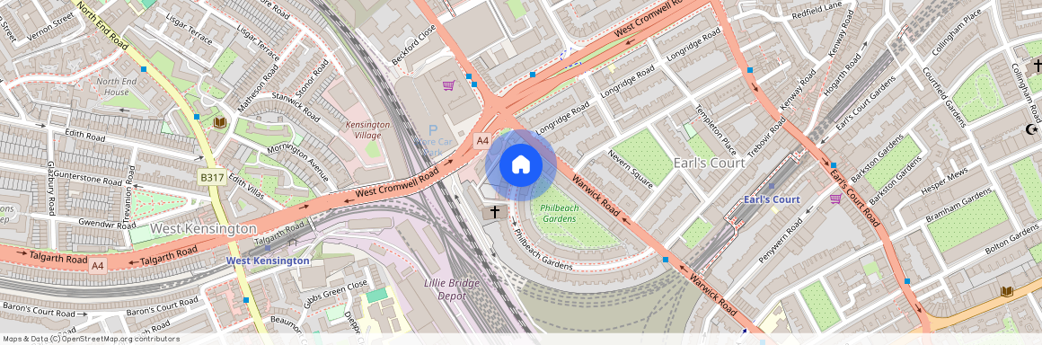 Philbeach Gardens, Earls Court, London