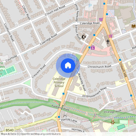 Crouch End Hill, Hornsey, N8, London