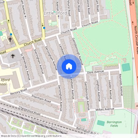 Landseer Avenue, Manor Park, London, E12