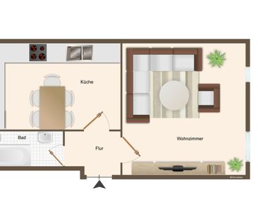 Singlewohnung sofort bezugsfertig - Photo 2